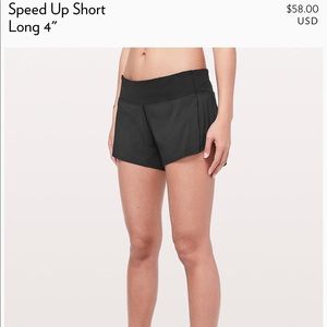 Lululemon speed up short